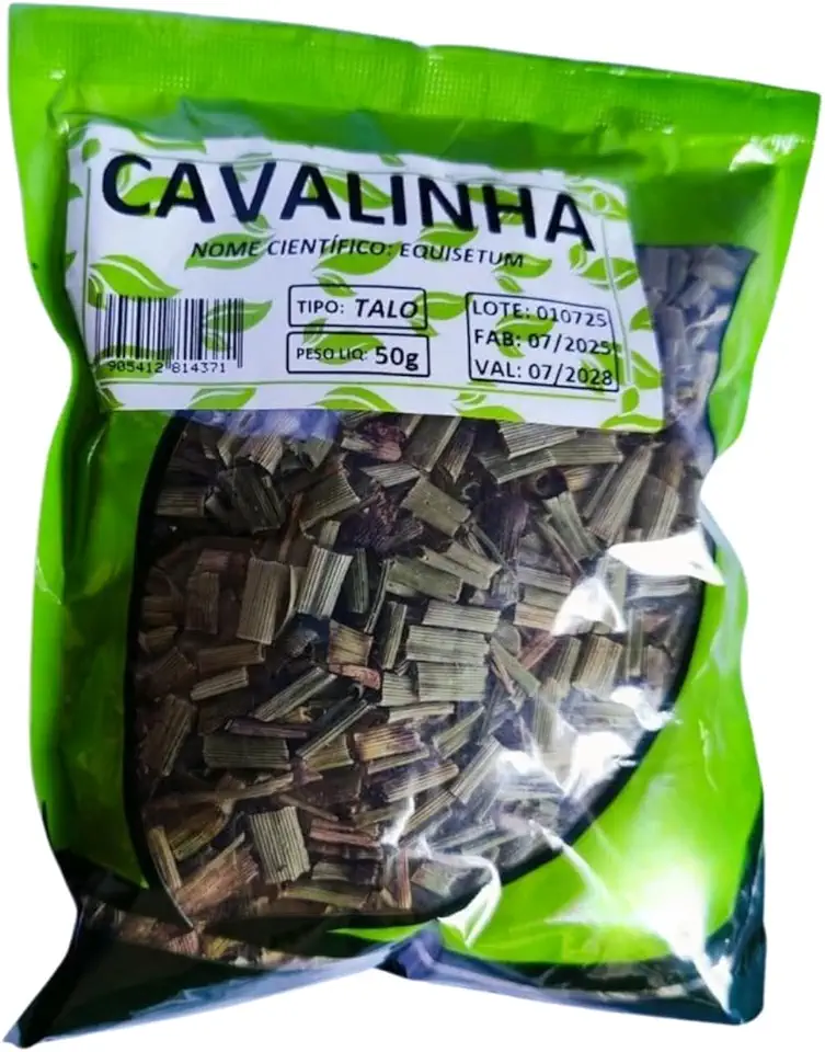 Chá Cavalinha Talo, Erva Medicinal Natural, 50g, Validade 07/2028