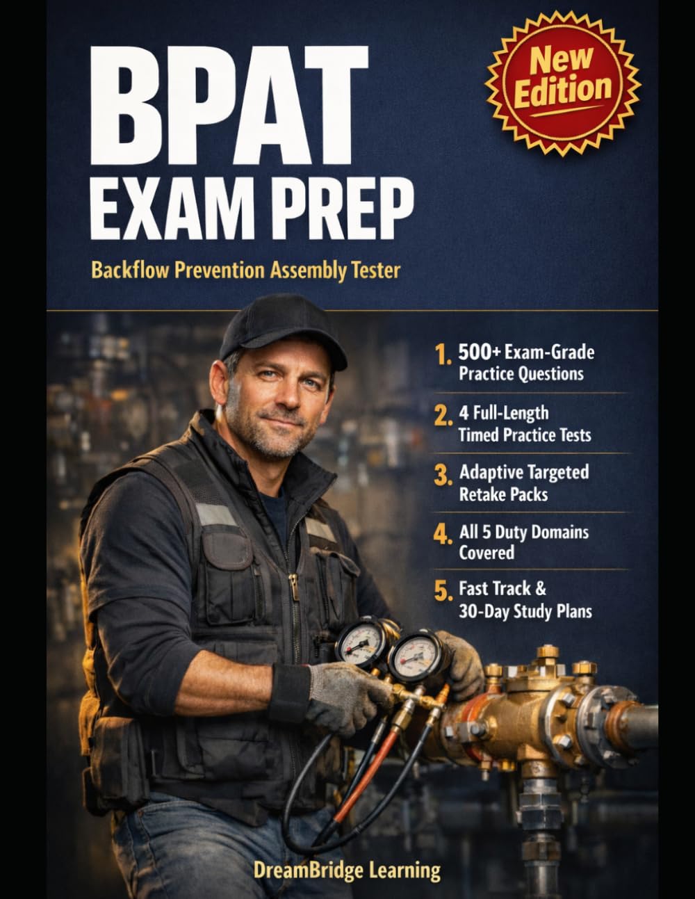 BACKFLOW PREVENTION ASSEMBLY TESTER BPAT EXAM PREP: PASS THE BPAT EXAM WITH CONFIDENT TESTING JUDGEMENT AND ZERO GUESSWORK