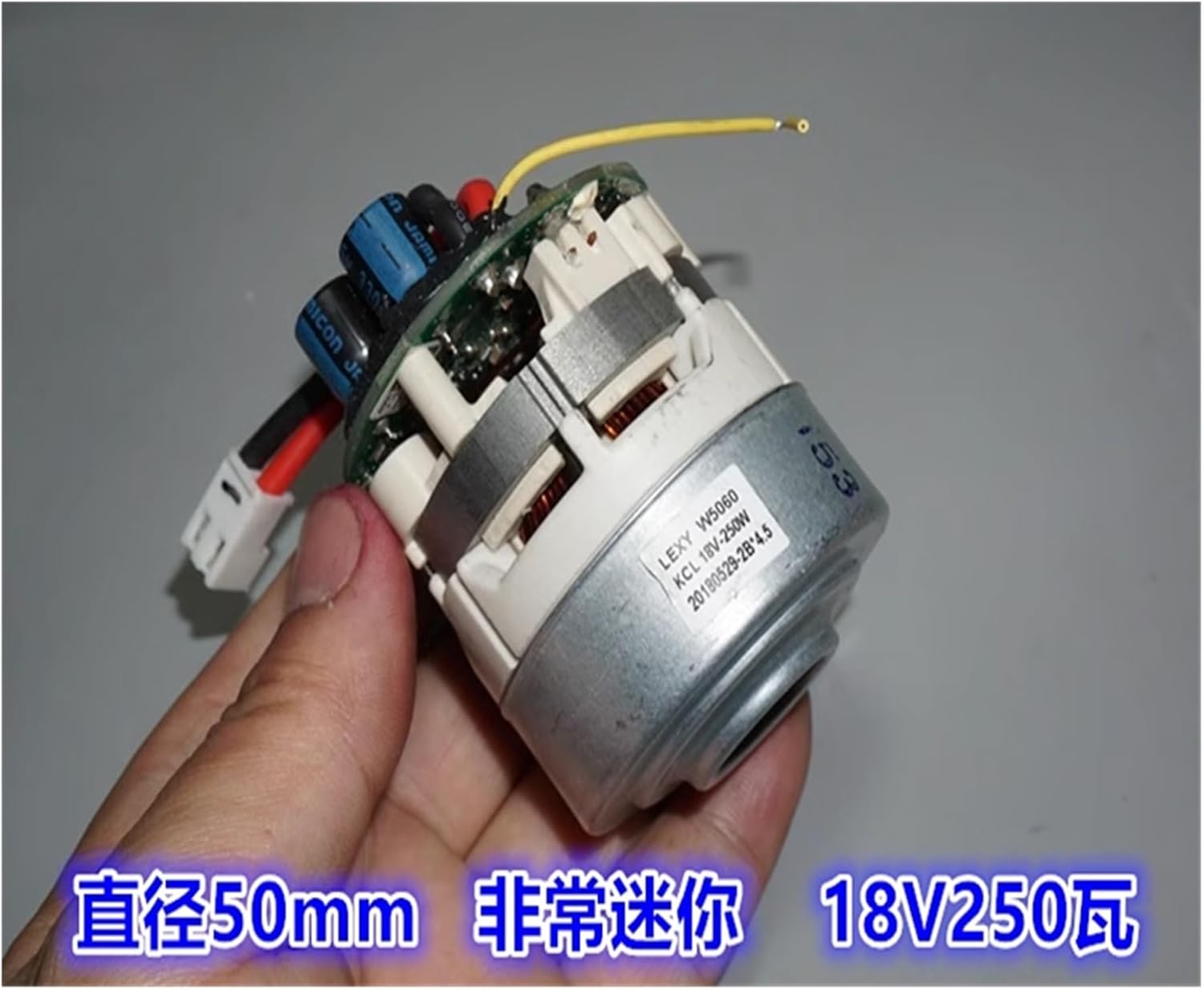 Brushless Fan Motor DC18V 250W high Power Three-Phase 50mm Super high Speed brushless Motor DIY dust Blower Vacuum Cleaner