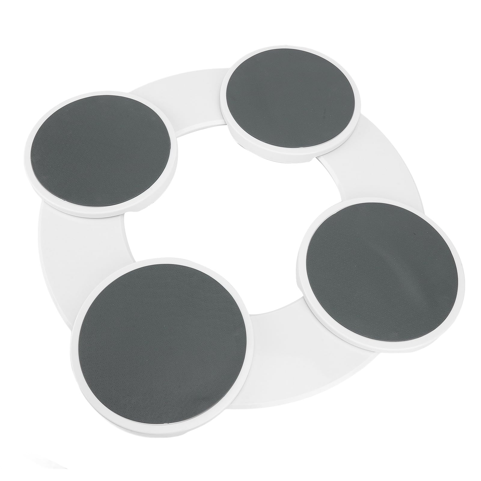 Plateau Rotatif pour Table à Manger en ABS, 68,61 oz - Portatif et Pratique, Idéal pour Repas de Famille, Pique-Nique et Événements, avec 8 Accessoires et Film Adhésif Inclus