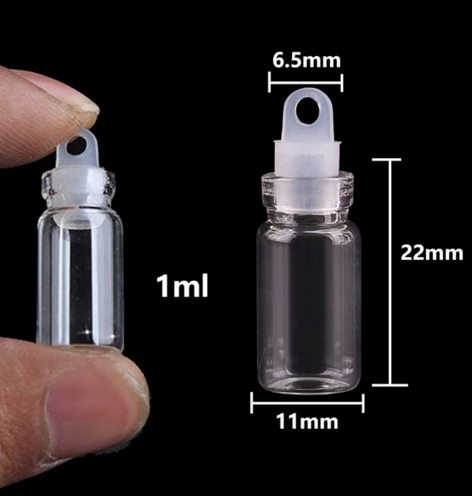 50% 1ml 雑貨品 Amazon.co.jp: Minsily 100個 1ml ミニ小型ガラスボトル