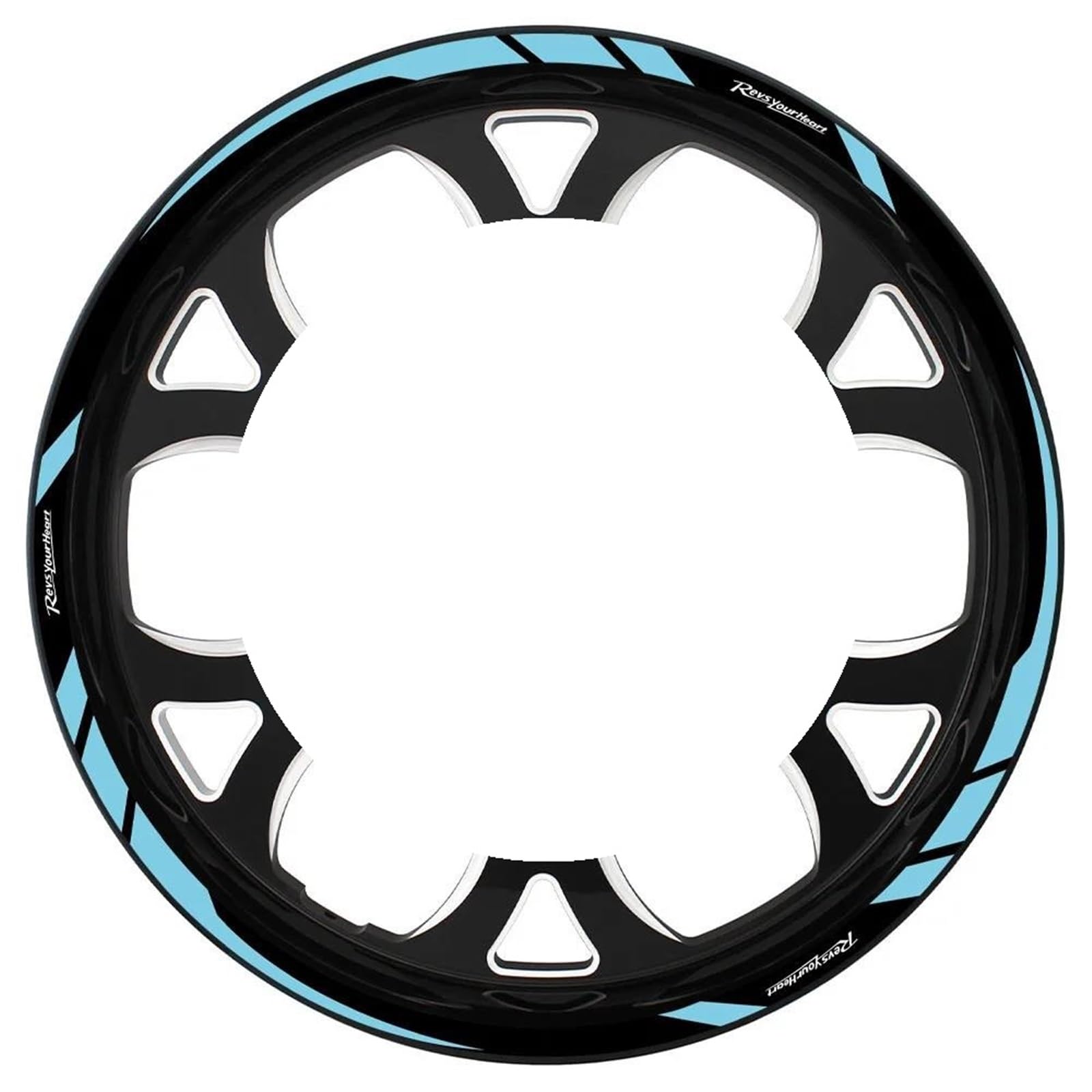 Wheel Stickers Motorcycle Wheel Sticker for YZFR1 YZFR125 YZF-R1 YZF-R125 YZF R1 R125 Decals Reflective Stripe Tape Decal Rim Reflective Decal