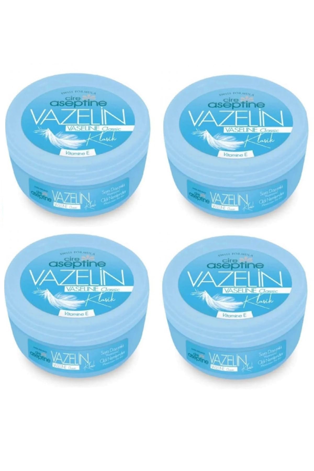 Cire Aseptine Cıre Aseptıne Cire Aceptine Klasik Vazelin 150Ml X4 Adet