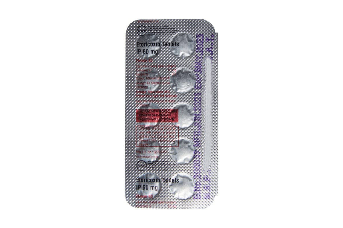 Etowin-60Mg Tablet 10'S