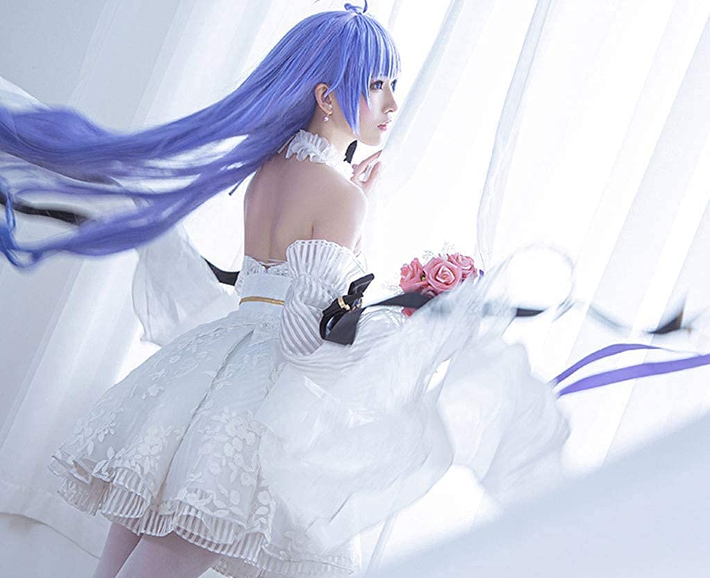 アズールレーンユニコーンコスプレ衣装純白なる夢の誓いフルセット女性XL