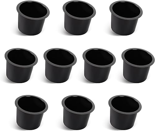 Miniatura 9 de GSE Games & Sports Expert Portavasos de aluminio jumbo, portavasos para mesas de póquer de casino, escritorios de trabajo, barcos, casas rodantes,