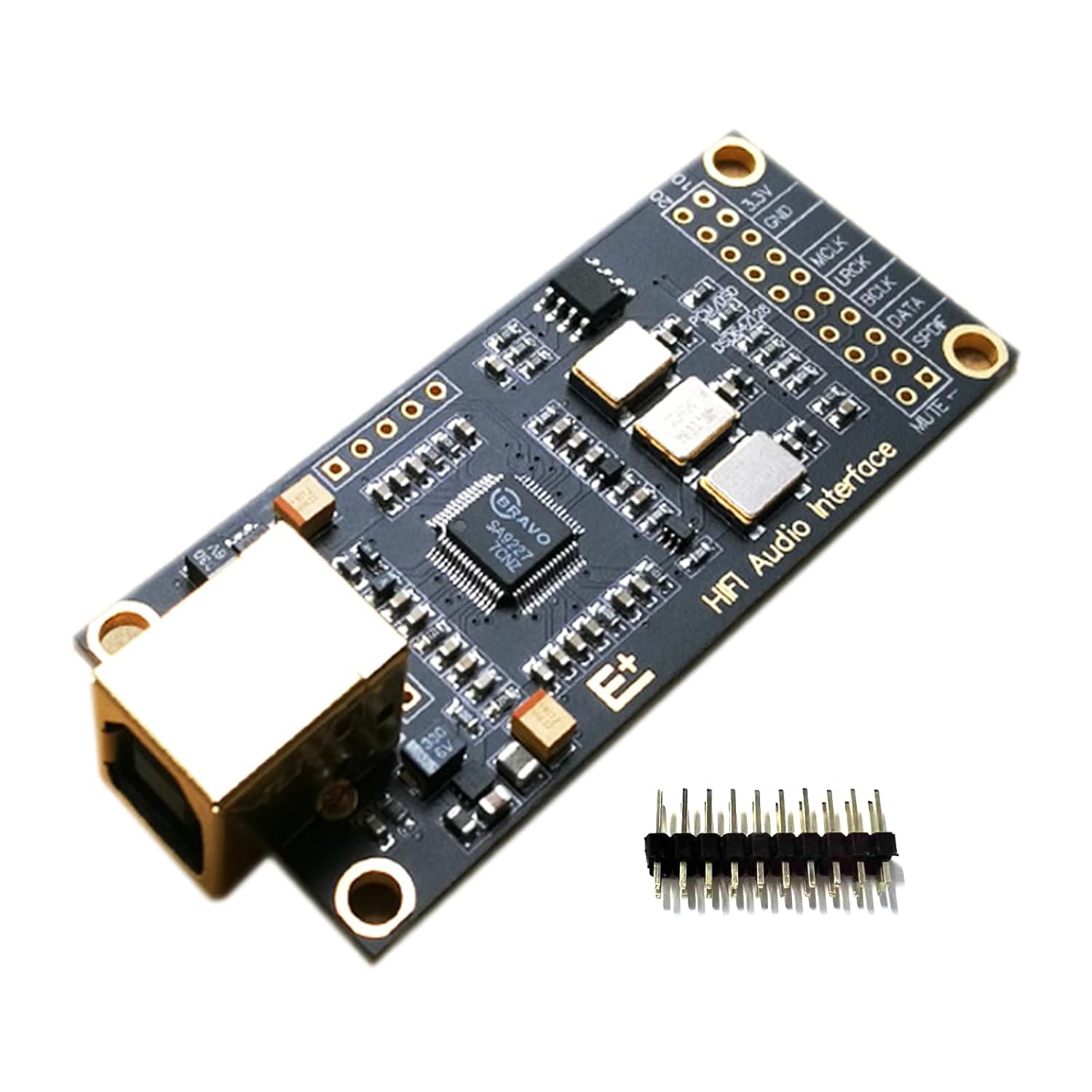 Professional Mobile Decoders Board 24bit 384khz USB Expansion Card Replacement Daughter Card Excellent Sound
