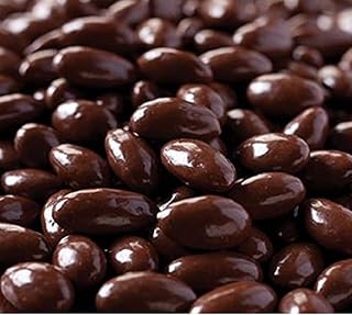 Gourmet Dark Chocolate Covered Almonds by Its Delish, 5 Lbs Bulk Bag | A...