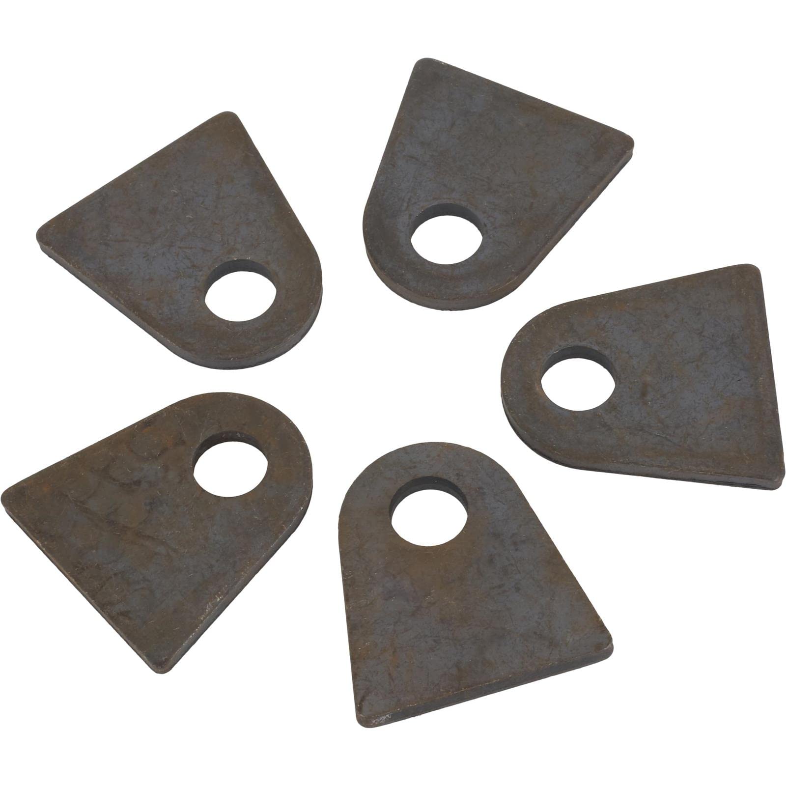 8 Pack Weld-On Mounting Tabs For 1.5" Tube - Jeep Buggy Off-Road Bracket Set