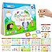 Weokeey Juguetes Montessori, Juegos para niños con 12 temas juguetes educativos con letras, números, formas, colores, regalo de inscripción para niños, niñas, niños pequeños de 3 4 5 6 años