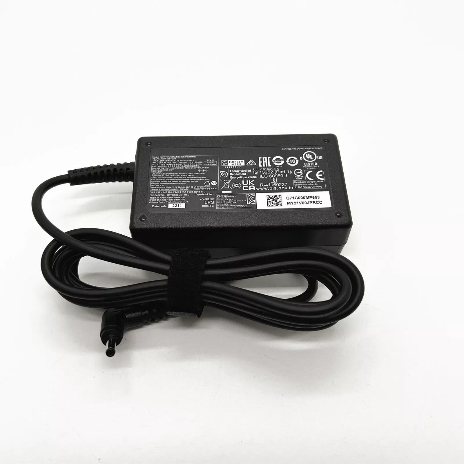 Amazon.co.jp: ノートパソコンACアダプター充電器互換用dynabook T8 C8