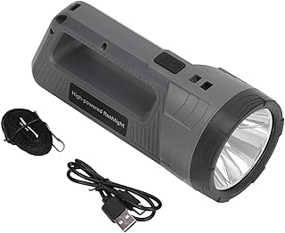 Rechargeable Spotlight Flashlight High Lumens LED Searchlight Super Bright Spot Light Handheld Spotlight IP65 Waterproof Powerful Searchlight for Camping Emergency