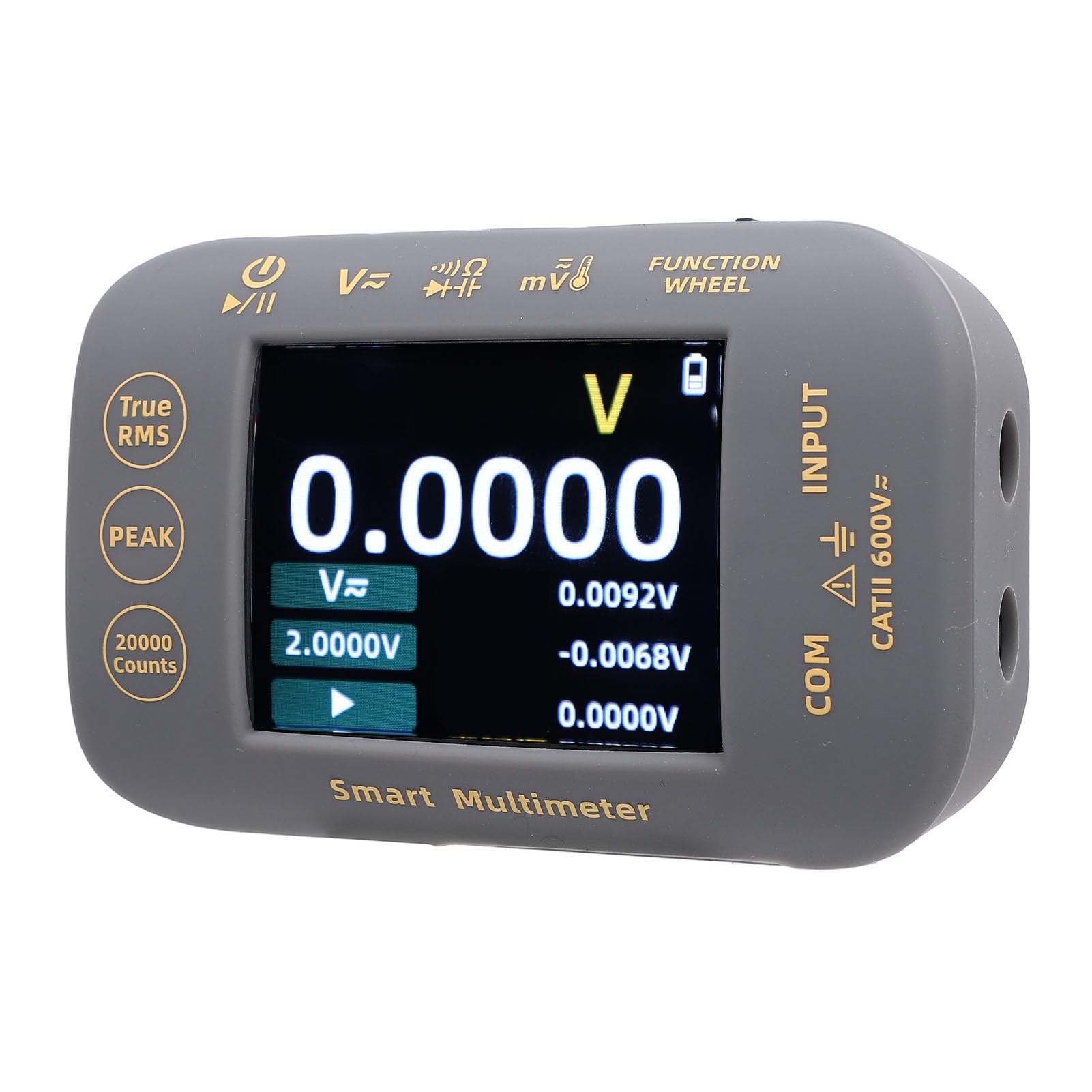 ViaGasaFamido Multimetro Digitale Fotovoltaico, Tester Elettrico Ricaricabile con Risoluzione 20.000 Conteggi, Display 2,8 Pollici per Sistemi Fotovoltaici e Applicazioni Solari