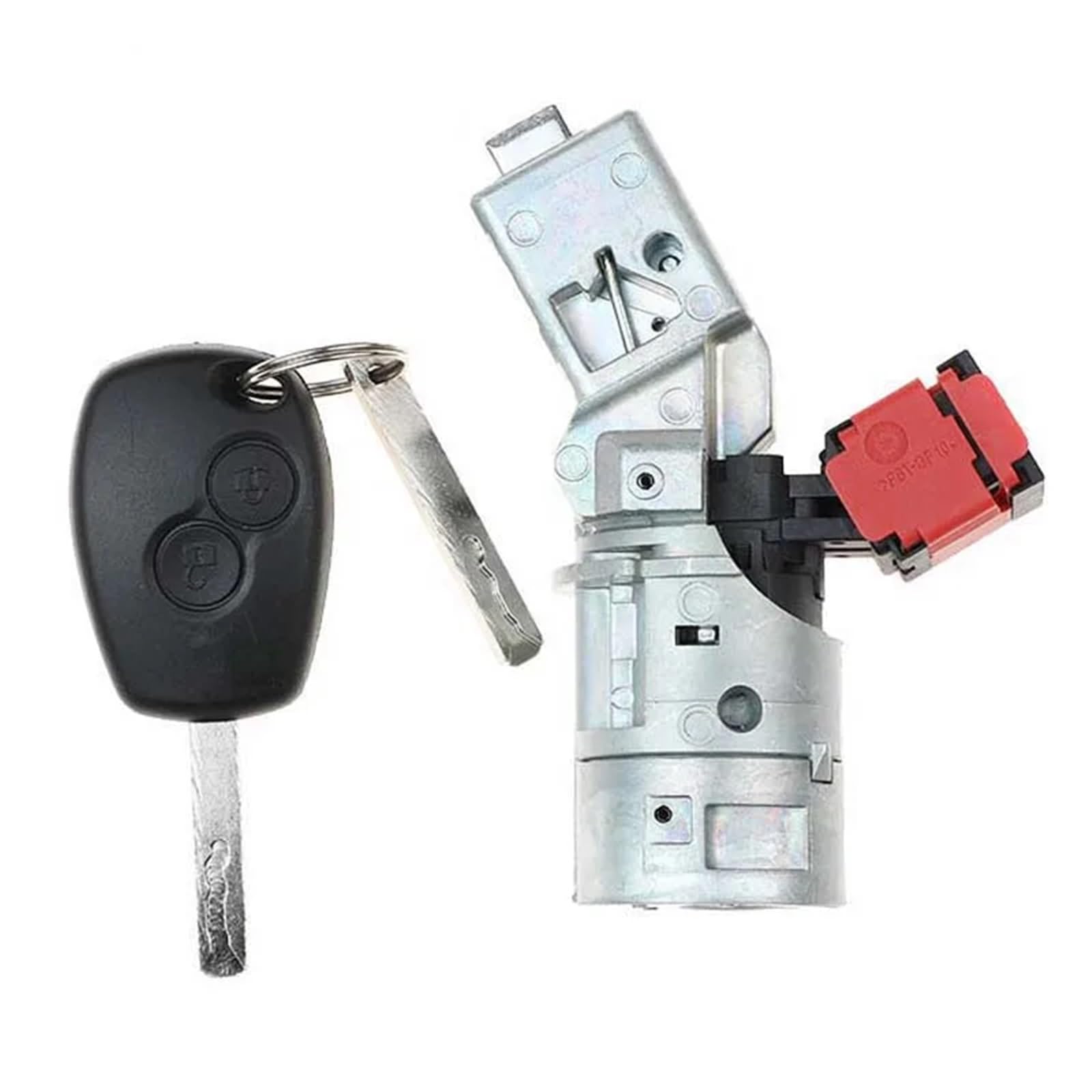 przełącznik zapłonu 8200214168 Bębenek stacyjki zapłonu rozrusznik przełącznik z kluczykiem pasuje do Renault dla Vauxhall Fiat 82002-14168 7701208408 silnika Stater