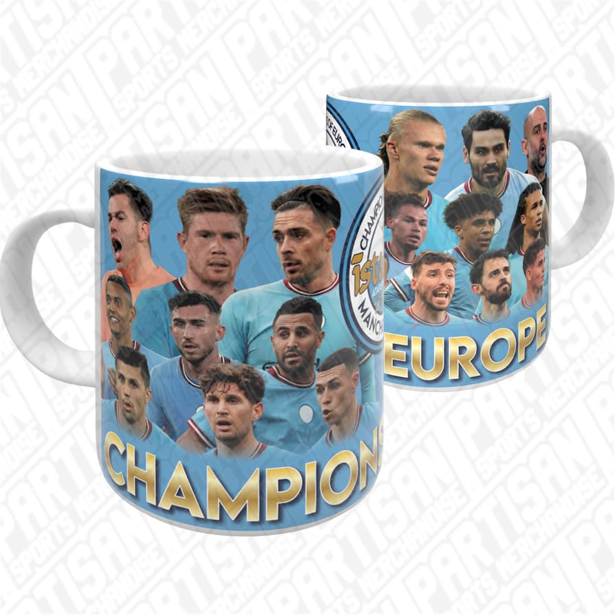 City Mug Champions of Europe 22-23 11oz.