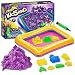 Kidsand 3.5 lbs - Magic 4 Color Sand - 8 Shaping Molds for Play Sand - Sand for Children with Kinetic Properties - Kids Sand for Indoor Playing - Sand Kit for Kids - Box for Developing Sand