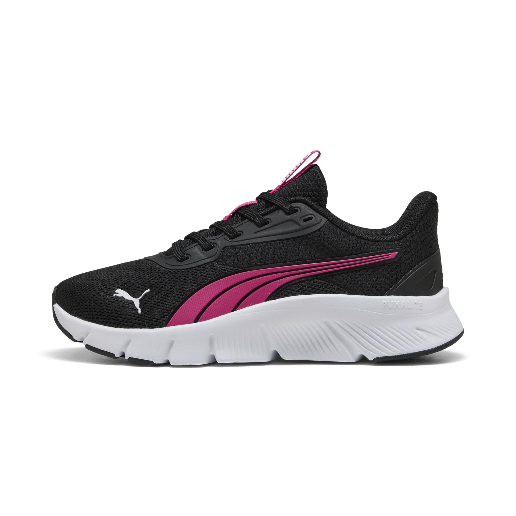 Kids Boys Flexfocus Lite Modern Lace Up Sneakers Shoes Casual - Black