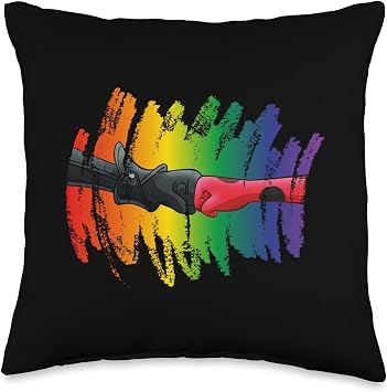 Miraculous Ladybug Rainbow Collection Pound it Throw Pillow