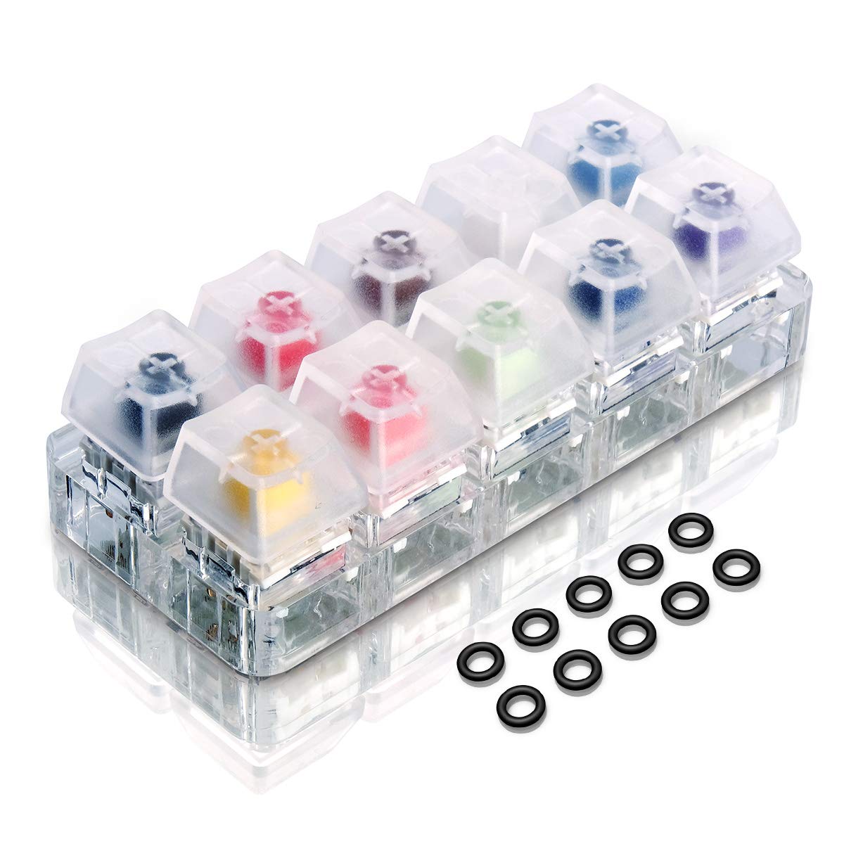 Buy VELOCIFIRE 10Key Kailh Box Switch Tester, Switch Testing Tool for