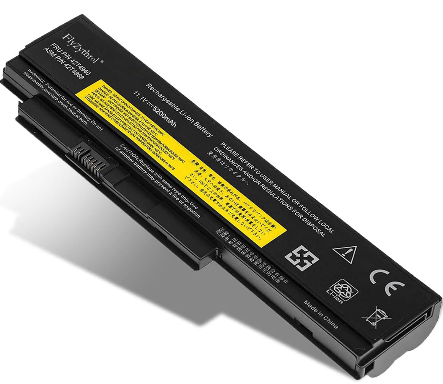 0A36281 0A36282 Batteria compatibile con Lenovo Thinkpad X220 | X220i X220S 0A36283 42T4861 42T4862 42T4863 42Y4864 42T4865 42T4866 42T4867 42T4901 42T4875 series 58Wh