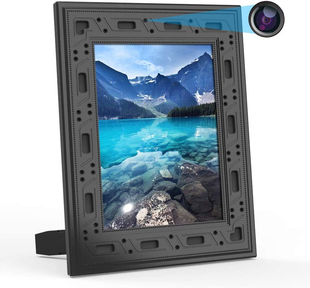 SecureGuard 720P XFRAME Xtreme WiFi Battery Powered Photo Picture Frame Spy Camera Wireless IP P2P W