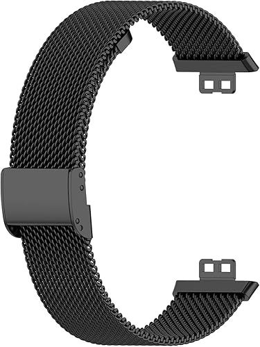 Miniatura 3 de Chofit Compatible con Huawei Watch Fit Band para mujeres y hombres, correa de metal de acero inoxidable de repuesto para Huawei Watch Fit Band