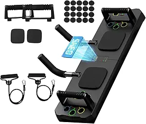Push Up Board Exercise Equipment by Miliorari - At Home Workout Equipment - Includes Push Up Board, Plank System, Resistance Bands, Digital Counter - Strength Training at Home for Men & Women