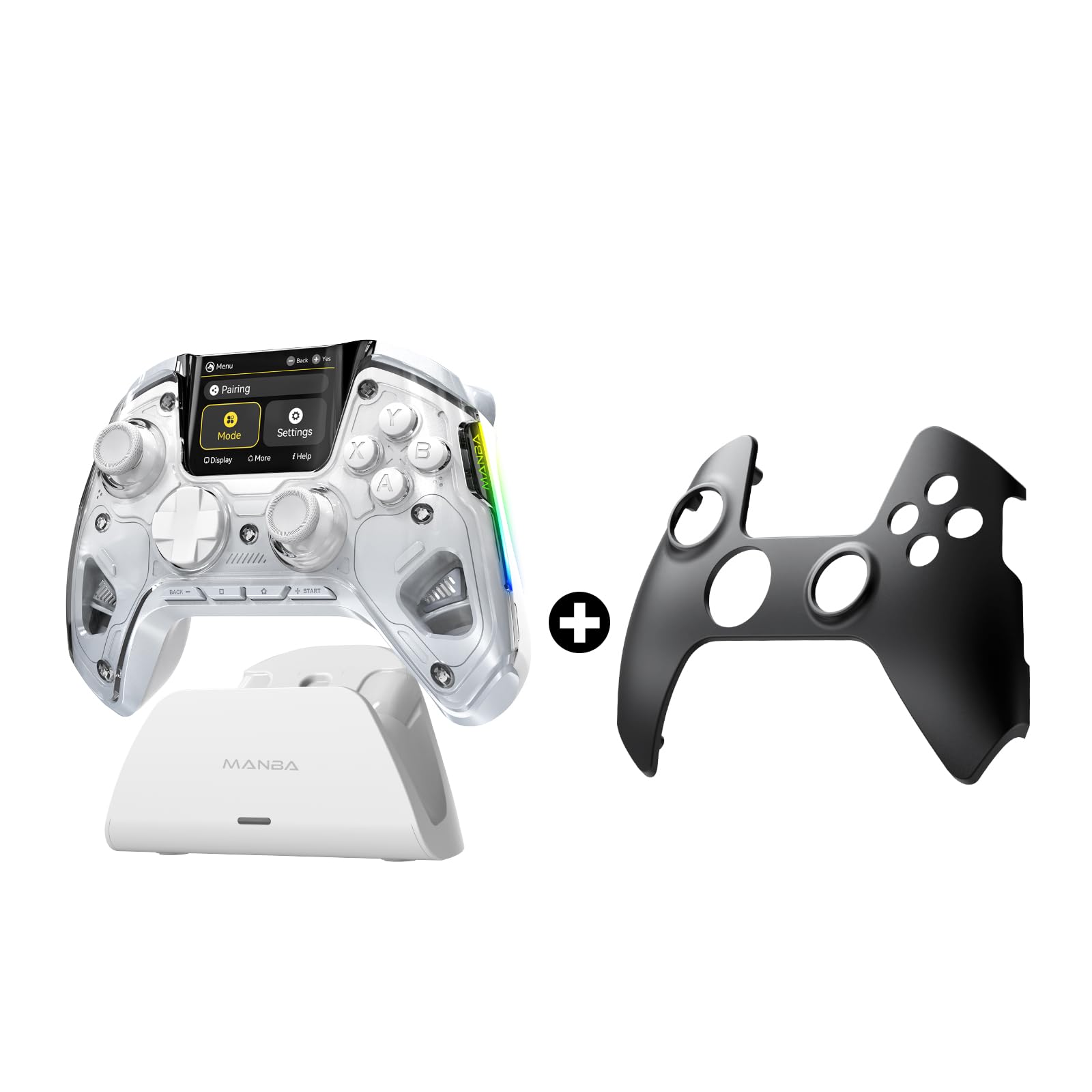 MANBA ONE コントローラー 未開封 Amazon.com: Manba Magnetic Cover (Clear) One Interactive Screen