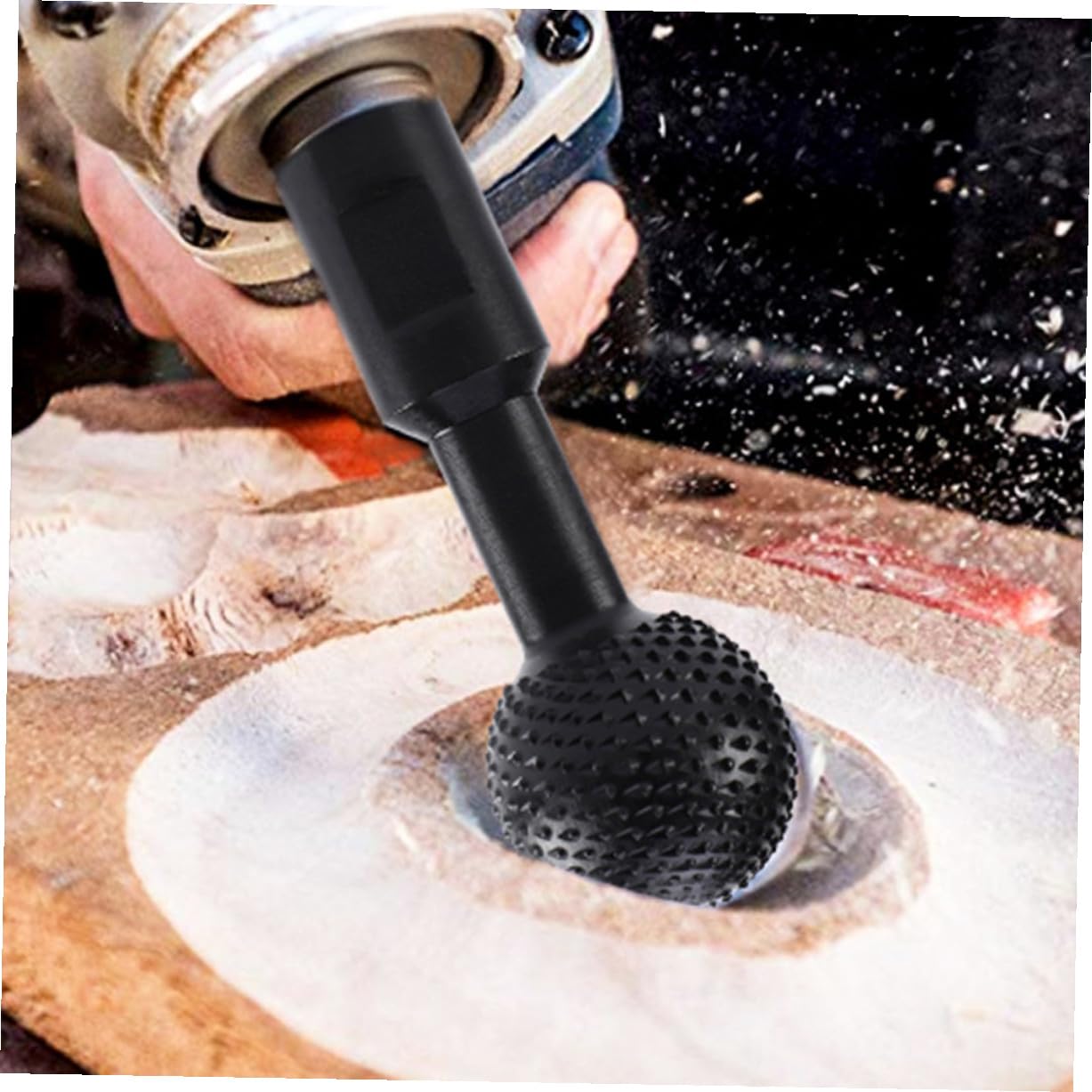 Cabilock Juego de Herramientas Eléctricas para Tallado de Madera Fresas Angulares y Brocas de Corte Accesorio para Amoladoras para Trabajos de Ranurado y Acabado Carpintería