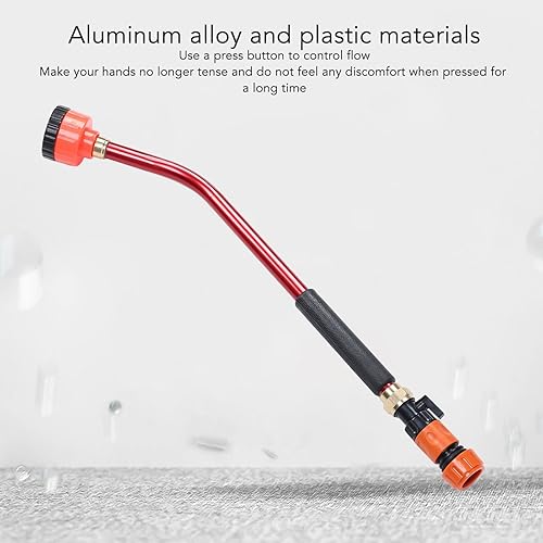 Miniatura 3 de Lanza de pulverización, lanza rociadora de riego larga, manguera telescópica, rociador de jardín, varilla de riego de jardín, lanza de repuesto para