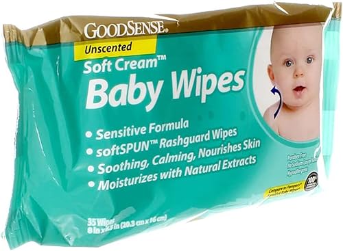 Miniatura 2 de GoodSense Toallitas suaves para bebés, sin perfume, 35