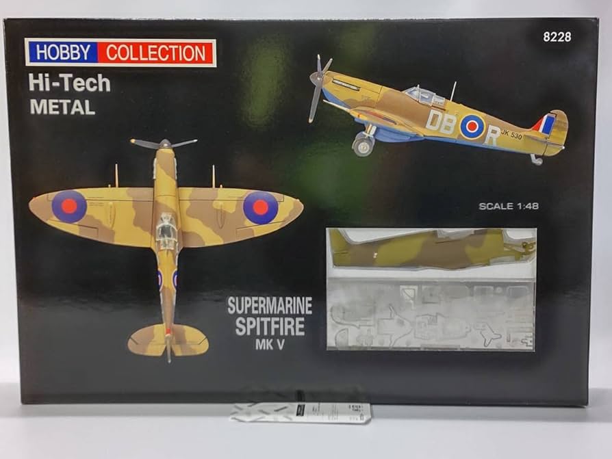 Amazon.co.jp: 1/48 スピットファイア Mk.V エッチングパーツ付