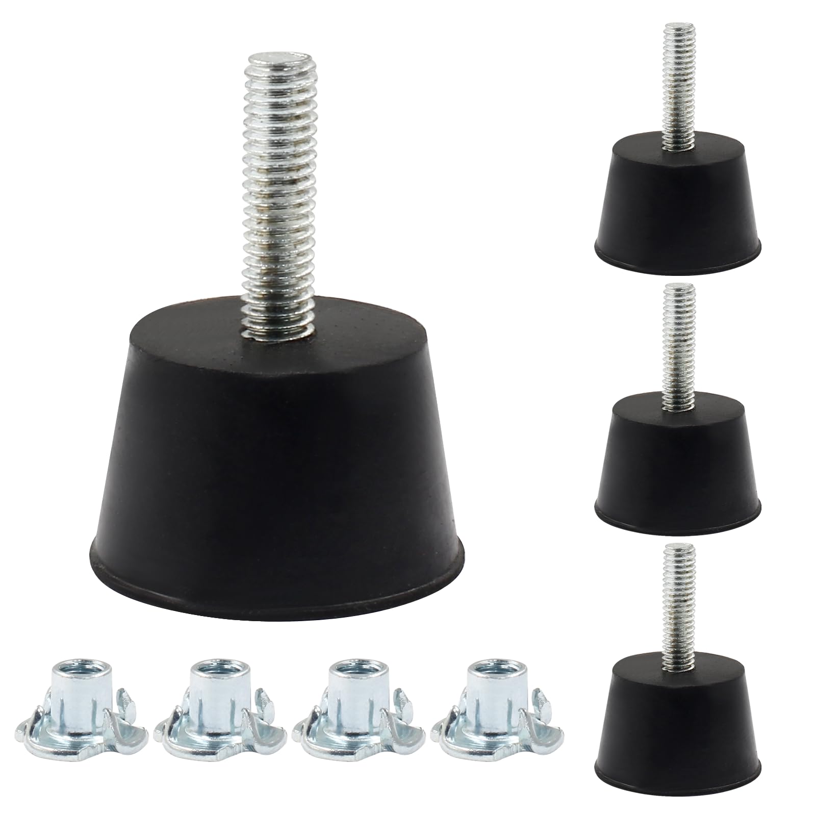 Amazon.com: Litoexpe 1.2 Inch M6 Thread Adjustable Furniture Leveling ...