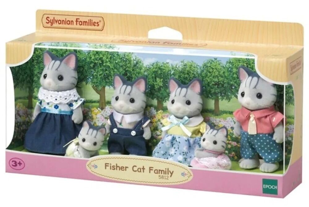 Sylvanian Families - Fisher Cat Family