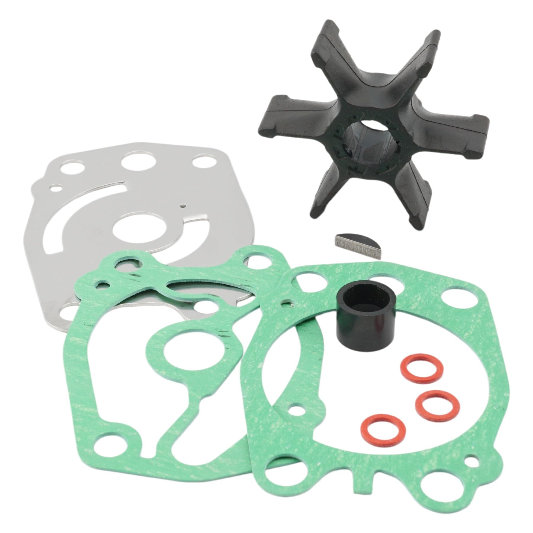 6F5-44352-00 Outboard Impeller Service Kit Compatible with Yamaha Marine 40 HP 2 Stroke Model Motors Water Pump 679-W0078-A1 6F5-W0078-A0