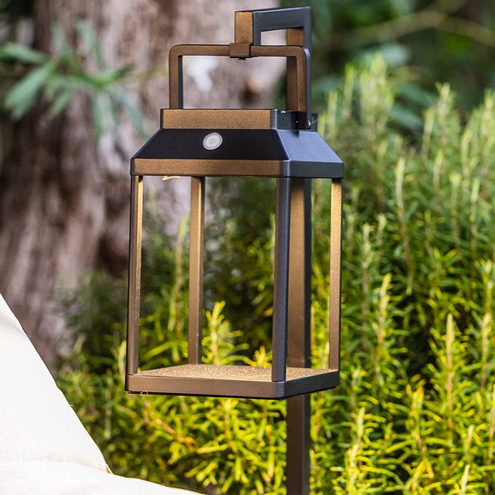 Lumisky Solarna hybrydowa lampion LED z akumulatorem sieciowym z akcesoriami ALTEA H25cm