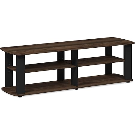 Furinno Entertainment/TV-Regal mit unterschiedlichen Ablageflächen