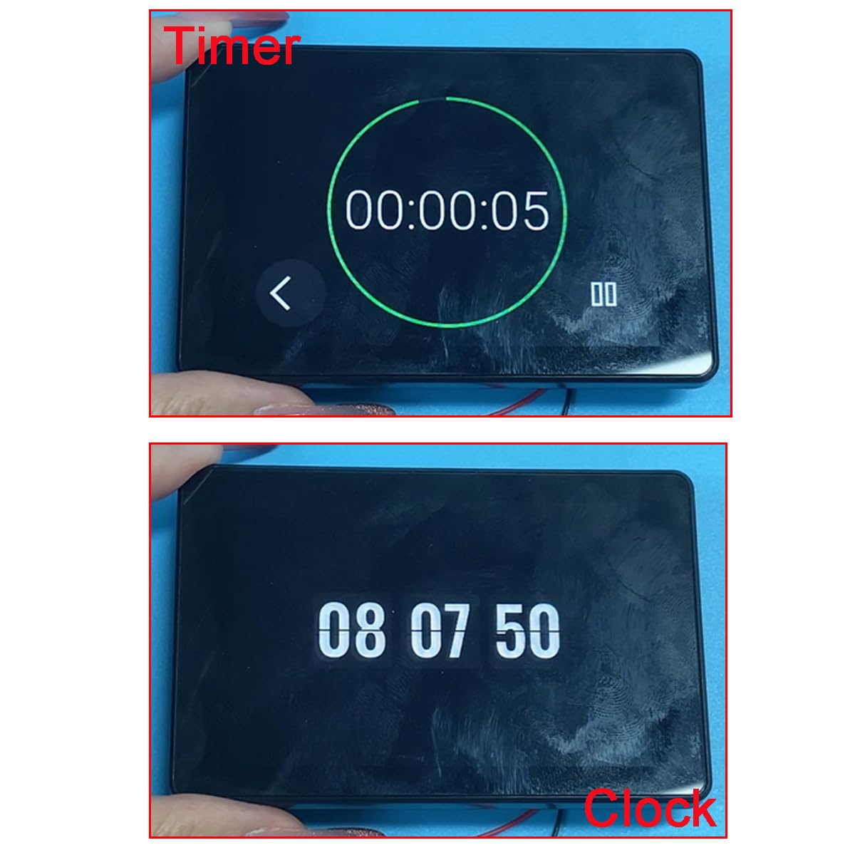 DIYmalls 3.5 inch ESP32-S3 IPS Display Capacitive Touch Screen JC3248W535C TFT LCD Module 320x480 AXS15231B Support Play Music Video Picture Clock Weather