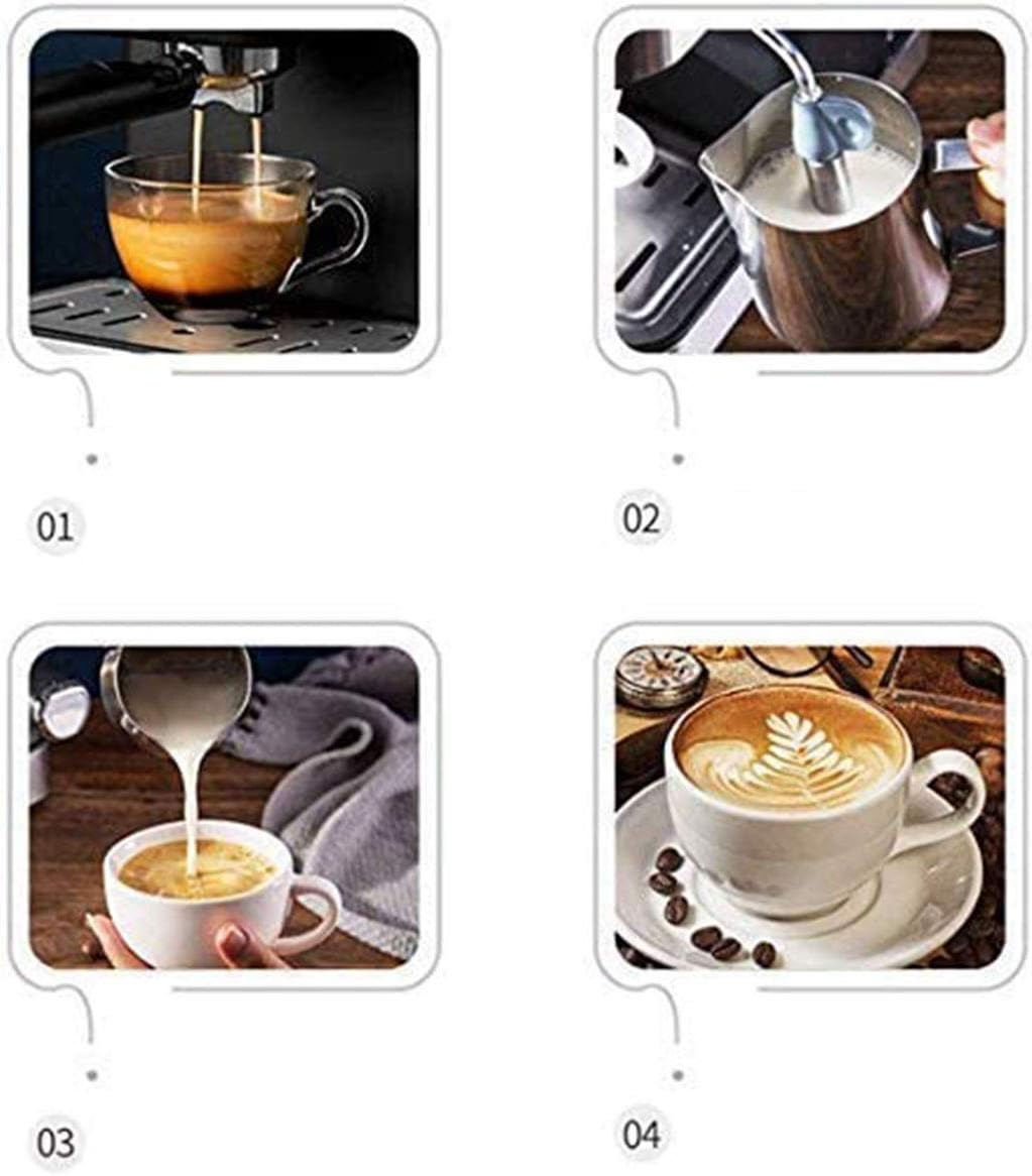 Coffee Maker 4Cup Programmable Coffee Machine with Coffee Pot Drip Coffee Maker with Timer and Thermal Pot Permanent Filter Coffee Maker Stainless Steel