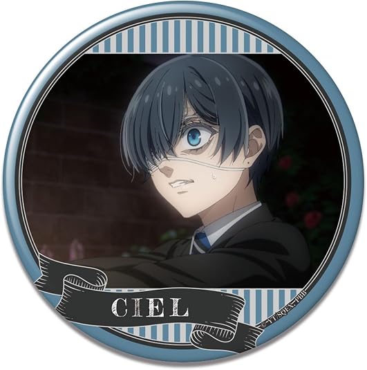 Amazon | TVアニメ『黒執事 -寄宿学校編-』 缶バッジ シエル