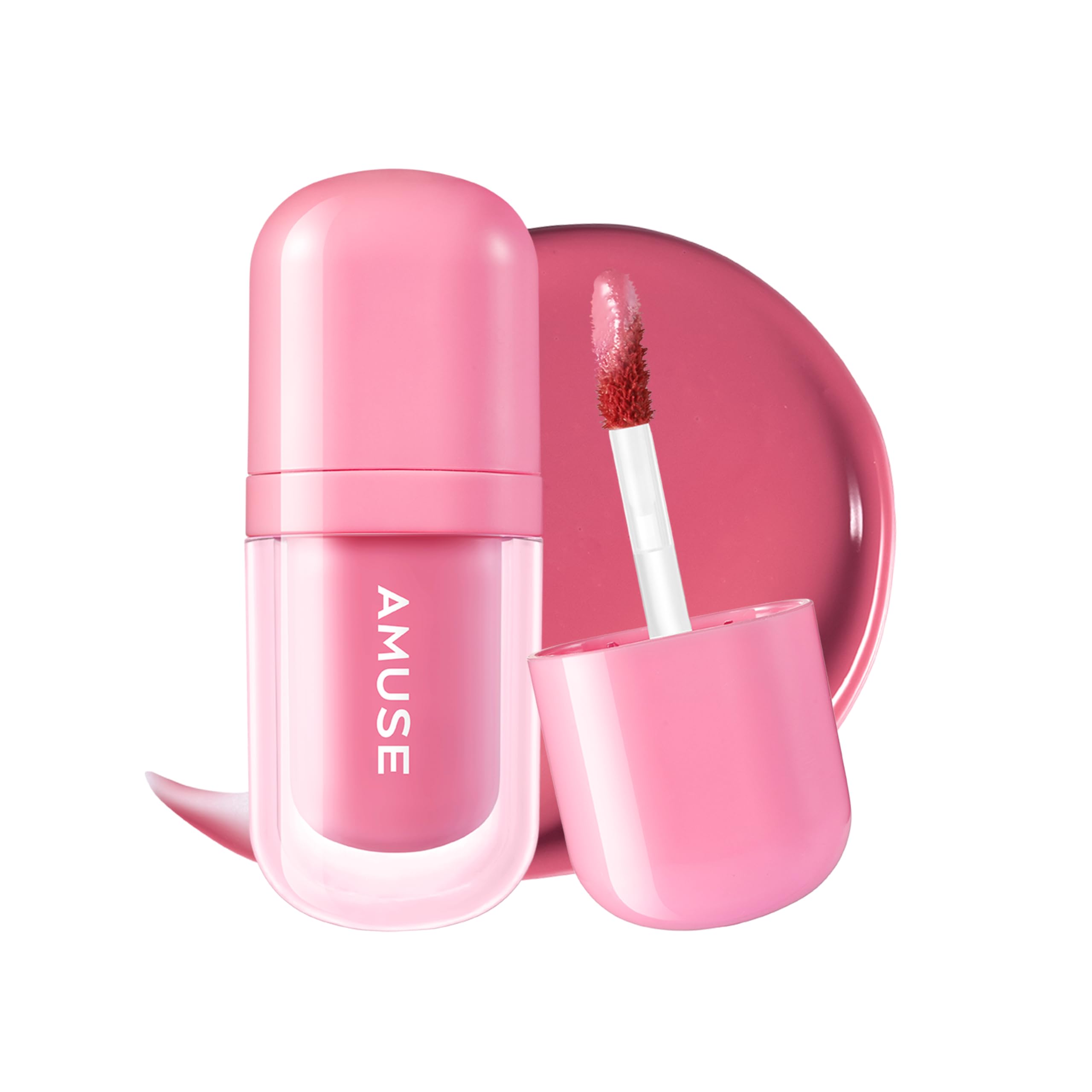 AmuseSEOUL BEBE TINT - 08 GRAPE BEBE | 24-hour Long-lasting Lip Stain, Plumping, Hydrating, Moisturizing, No Peel Off, Lip Care, Treatment, Non Sticky, Korean Lip Tint for Dry Lips