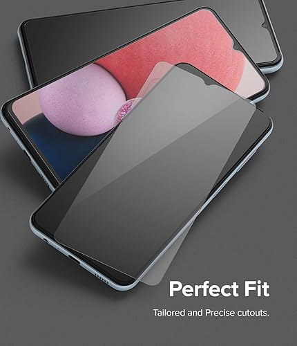Miniatura 3 de Ringke Paquete de 2 protectores de pantalla de vidrio templado compatibles con Samsung Galaxy A13 (5G / 4G LTE), película de vidrio de alta calidad,