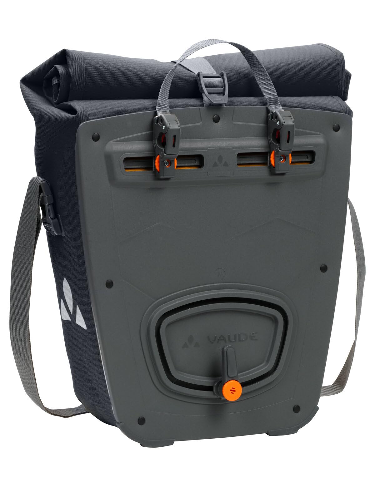 VAUDE Aqua Back Deluxe – Alforjas para bicicleta – Juego de 2 bolsas para bici adaptables a la carga e impermeables