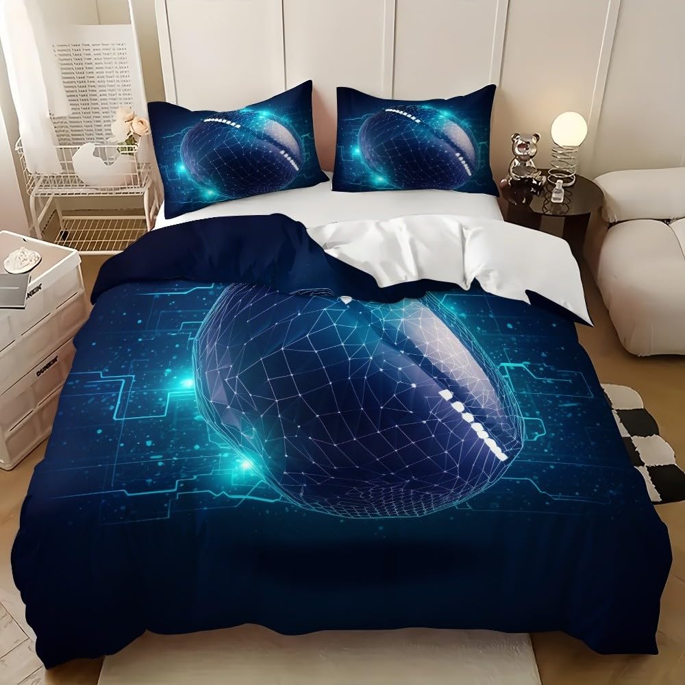 Zestaw poszewek na kołdrę w rozmiarze euro 150 x 200 cm, mikrofibra