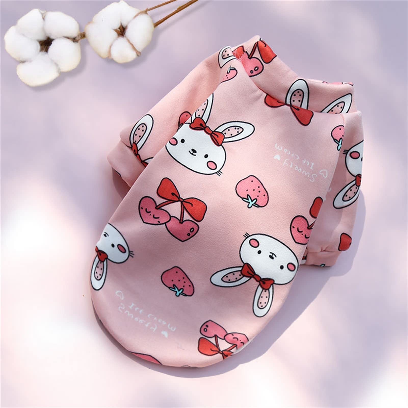 Vêtement chien Chihuahua lapin rose S pour des balades stylées en ville