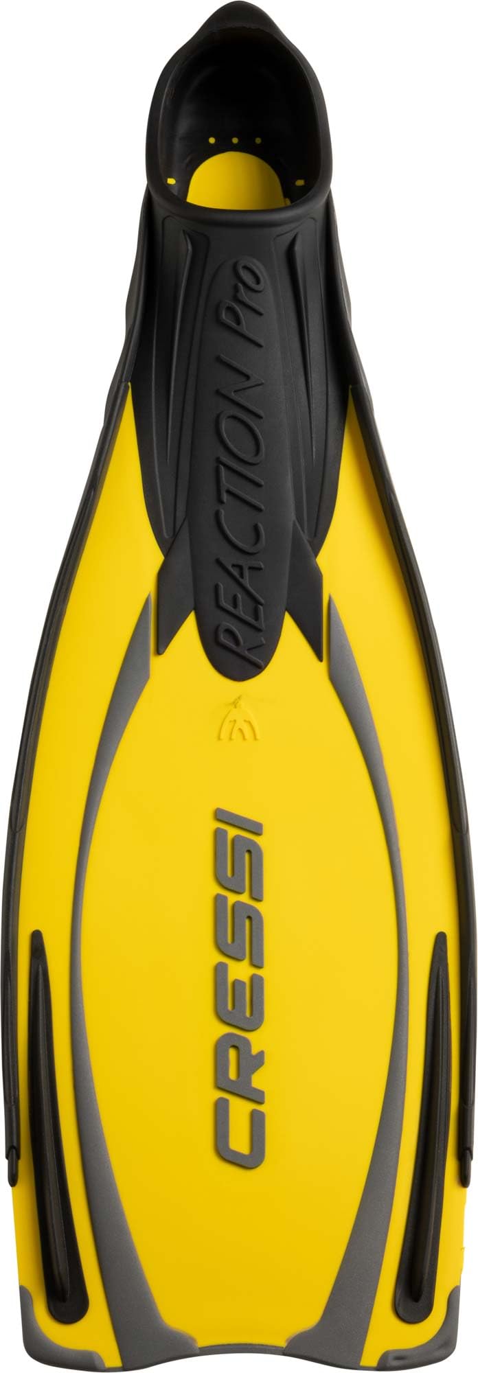 CRESSI Reaction Pro Pinne Snorkeling Sub Apnea Flipper Full Foot Pala Lunga Nuoto Mare Immersioni Pesca Subacquea Silicone Comfort Grip Suola Antiscivolo