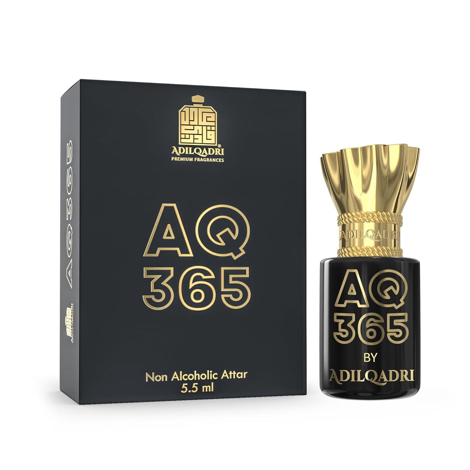 Adil-Qadri AQ 365 Attar Perfume | French & Fruity | Non-Alcoholic Roll-On Attar For Men & Women 5.5 ML