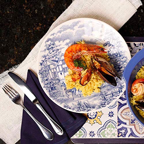 Aparelho de Jantar E Chá 20 Pçs Biona Actual Cena Inglesa