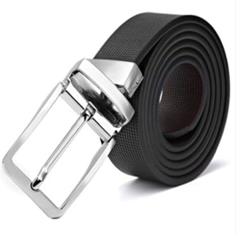 Amazon Co Jp リバーシブルベルト ベルト メンズ 革 ビジネス 私服用 黒茶 ベルト リバーシブル 通気タイプ 服 ファッション小物