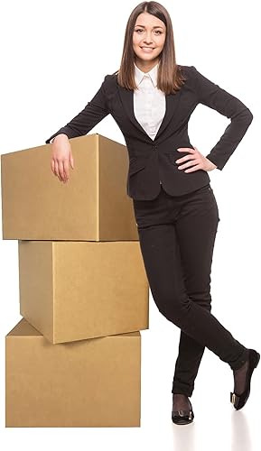 Vista 10 de uBoxes Paquete de cajas de mudanza de 18 x 14 x 12 pulgadas (cajas medianas - paquete de 20)